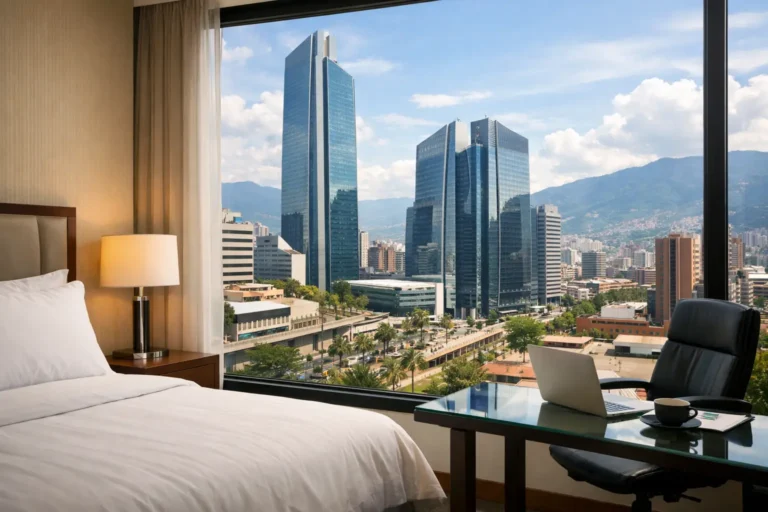 Hotel cerca a centros financieros Medellín