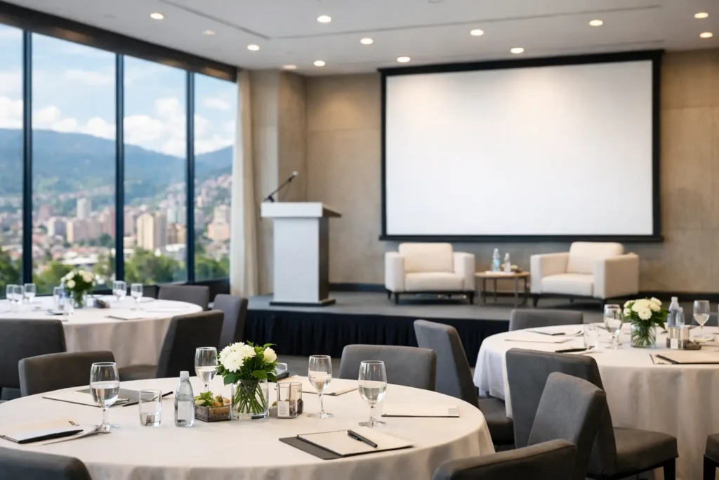 Salones para eventos corporativos en Medellín
