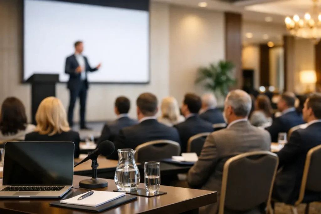 Cómo organizar una convención empresarial en hotel