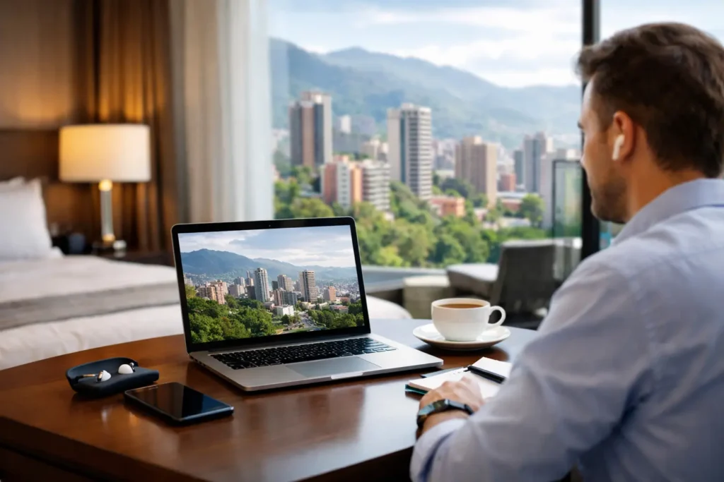 Hotel con wifi para trabajar en Medellín