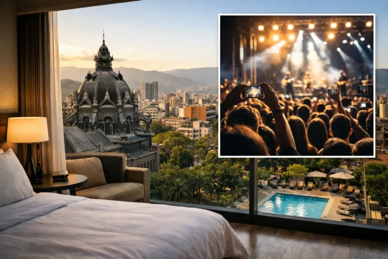 Dónde hospedarse para conciertos en Medellín