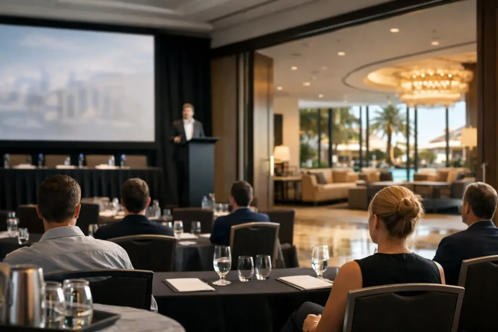 Mejores hoteles para convenciones medianas