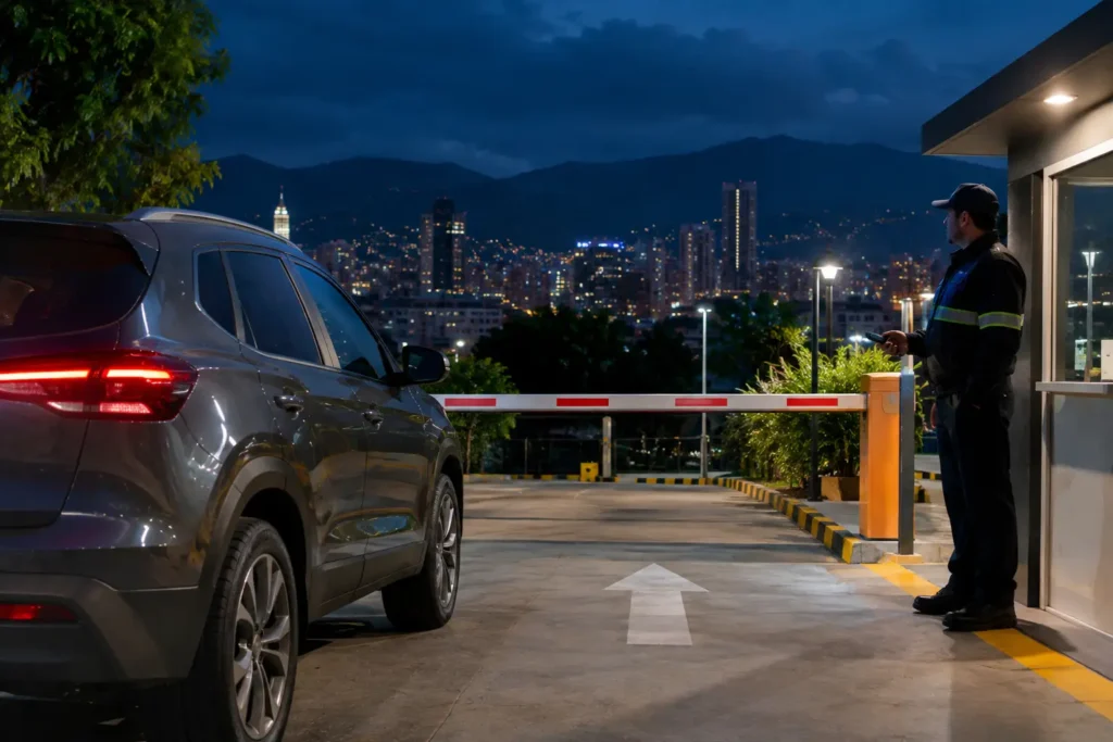 ¿Hay parqueadero nocturno seguro en Medellín?